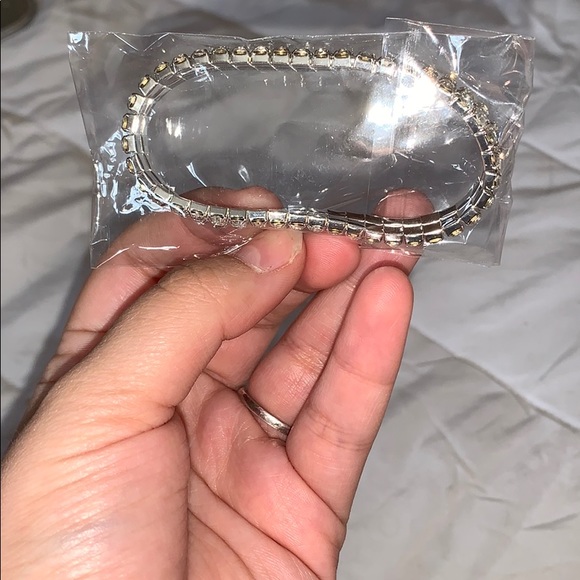 💍 5 SILVER & BLACK NEW BRACELETS💍 - Picture 2 of 8